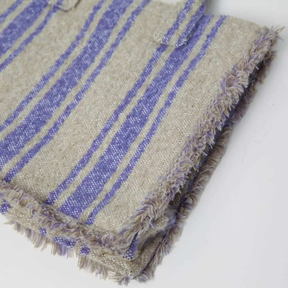 Sandro Striped Kasbah Bag